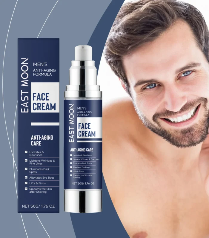 East Moon 50g Men's Moisturizing Face Cream Firming Anti Wrinkle Repair Facial Revitalizing Skin Nourish Smooth Face Care Lotion