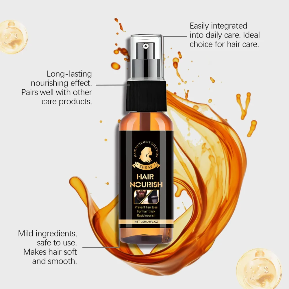 Natural Men's Beard Oil - Glycerin & Ginger Root Oil for Hydration, Softening and Soothing Dry Skin - Strengthens Hair Follicles - Image 2