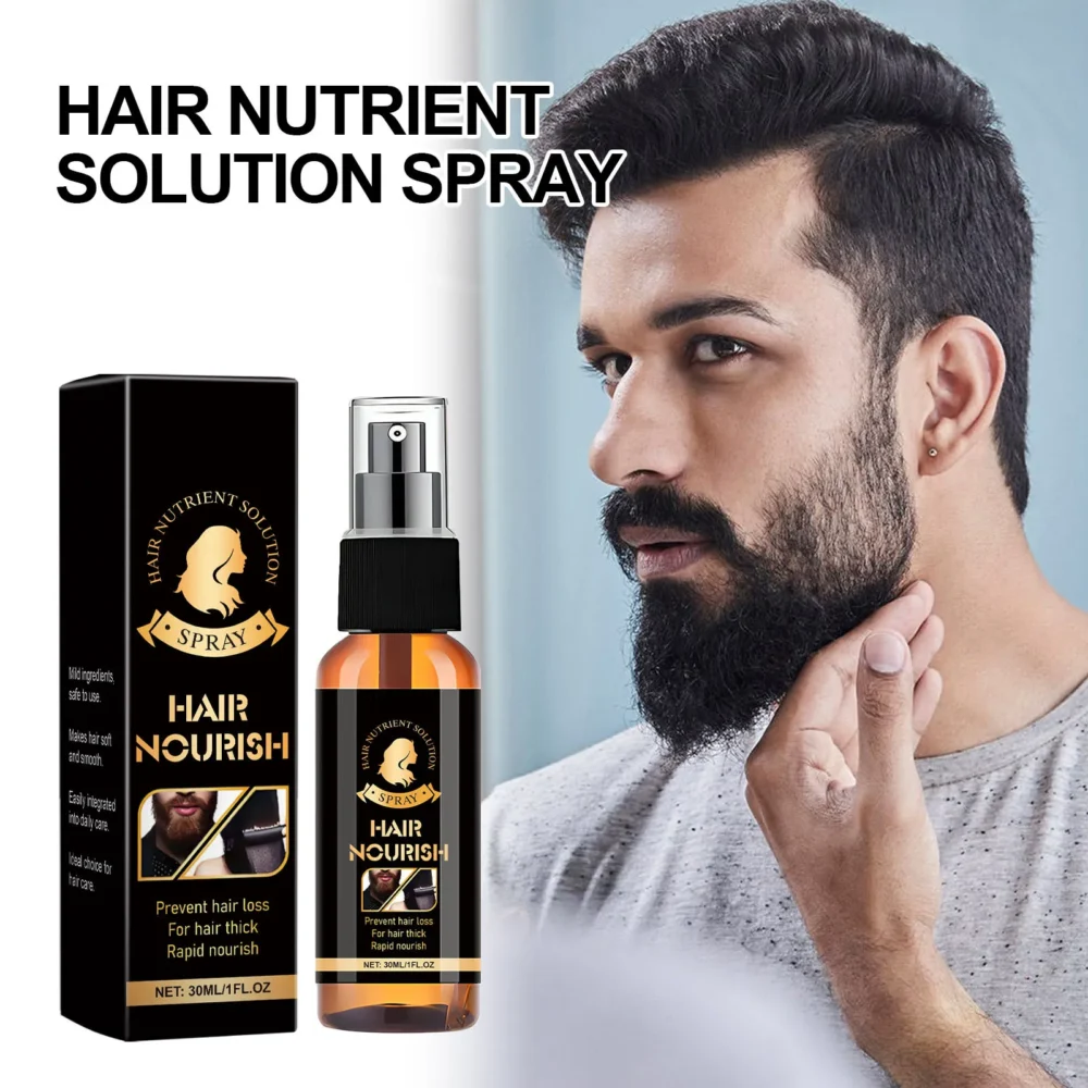 Natural Men's Beard Oil - Glycerin & Ginger Root Oil for Hydration, Softening and Soothing Dry Skin - Strengthens Hair Follicles