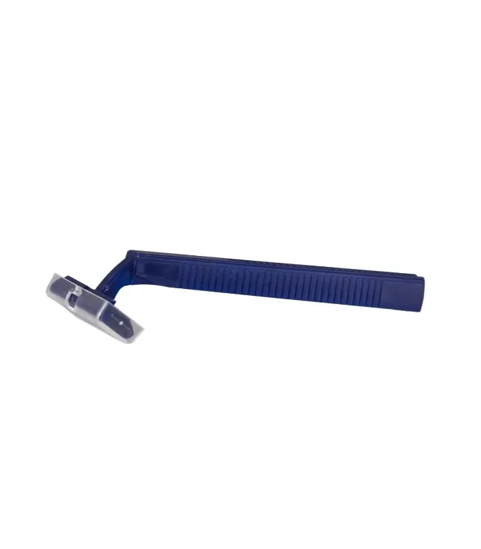 Dukal DR05 Dawn Mist Standard Disposable Razor, Twin-Blade, Blue Handle, Pack of 2000