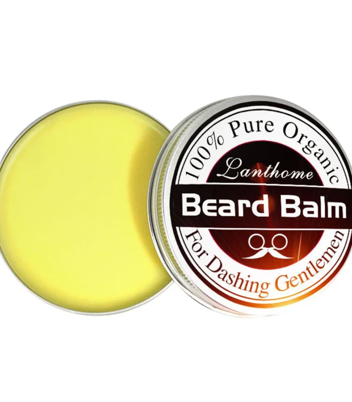Original Lanthome Beard Balm Conditioner Oil for Growth Grooming Care Organic Moustache Treatment Moustache Wax For Men Hair