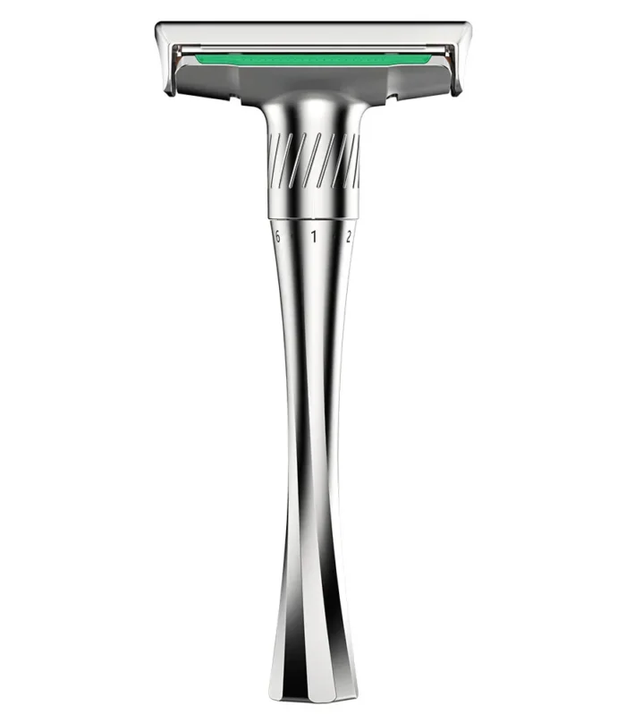 Mingshi Safety Razor Straight razor For Men Adjustable Close Shaving Classic Double Edge Razor Blades knife